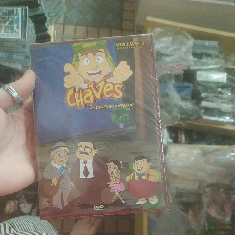 Dvd Chaves - A Casinha Do Chaves - Vol.3 Desenho Animado