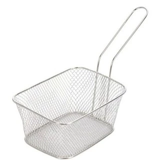 COM OFERTA Mini Cesto Para Frituras Servir Petiscos Batata Nuggets Clink