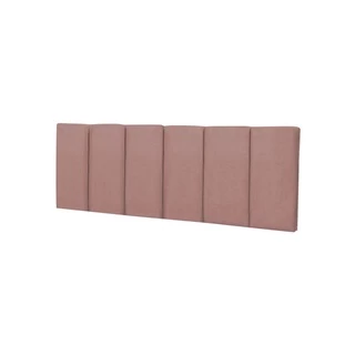 Cabeceira Painel Casal 1,40 Dobrável Cama Box Itália - Rose