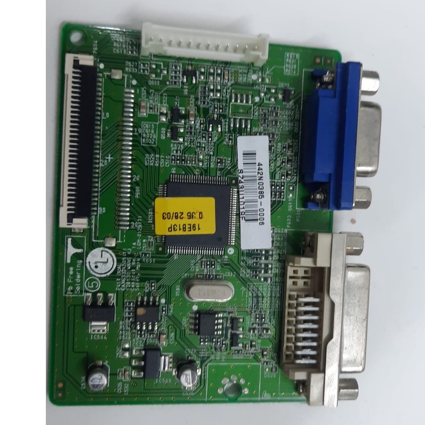 PLACA PCI PRINCIPAL MONITOR LG MODELO E227809B HXF-S 54V-0 | Shopee Brasil