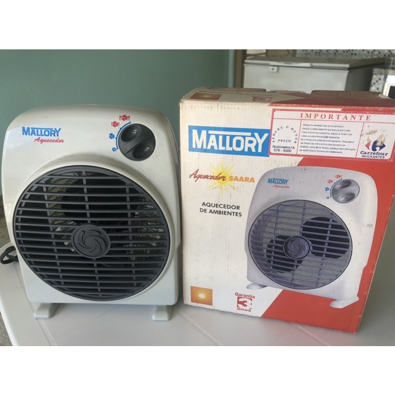 aquecedor de ambientes mallory | Shopee Brasil