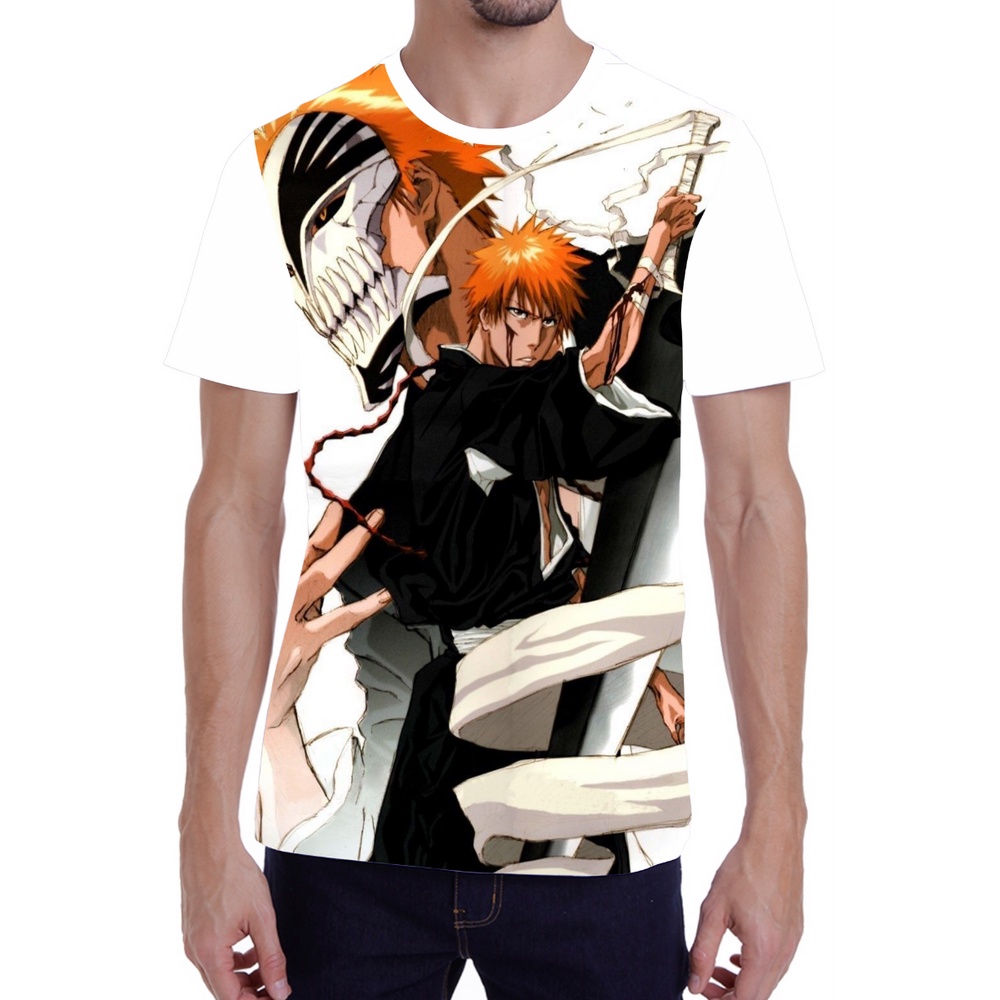Camiseta Camisa Personalizada Anime Bleach Hd 03_x000D_ - Obsiana