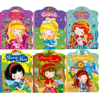 Clássicos Recortados: Meninas - Kit com 6 Livros