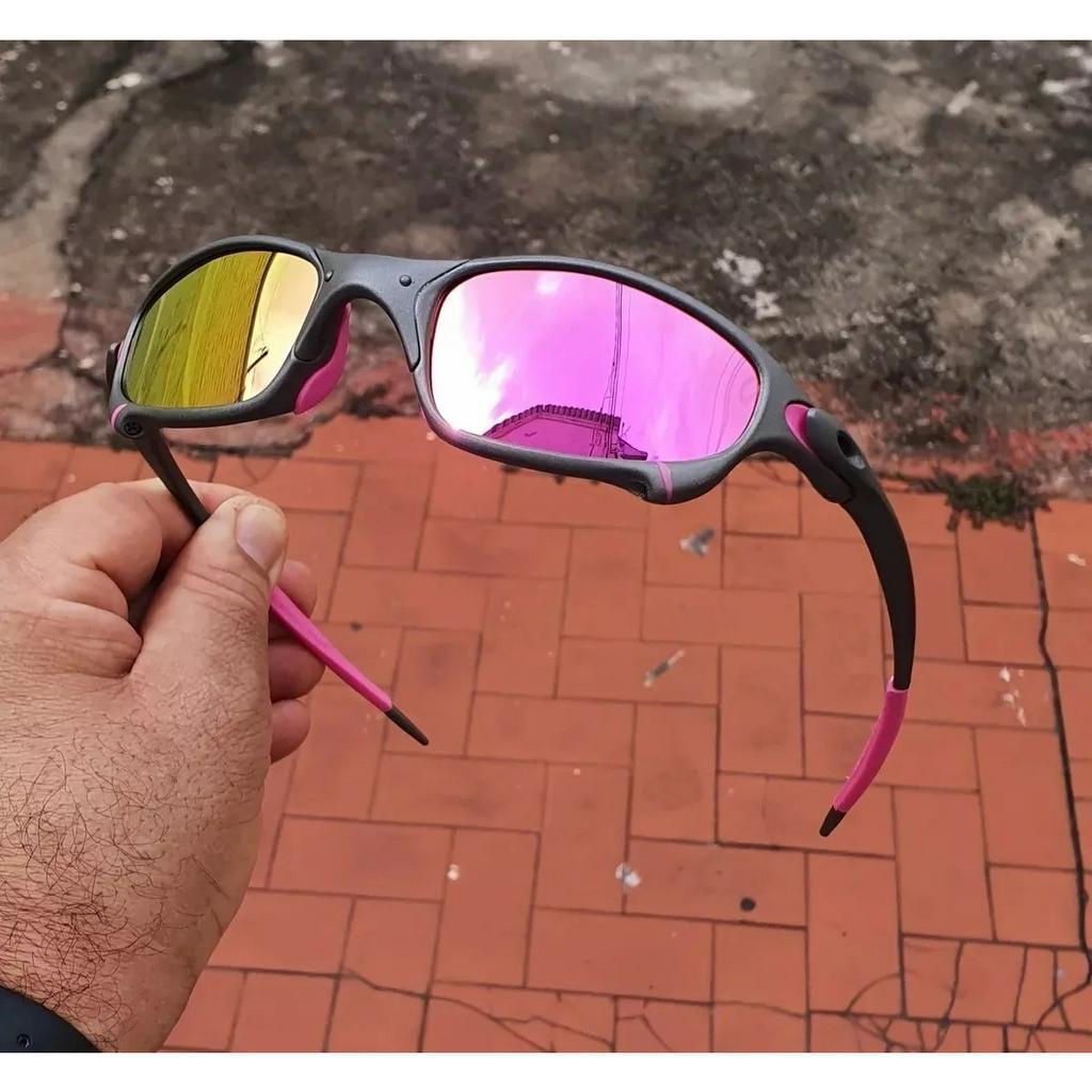 Oculos de Sol Juliet Rosa Pink Feminino X-Metal Espelhado Juju Lupa ...