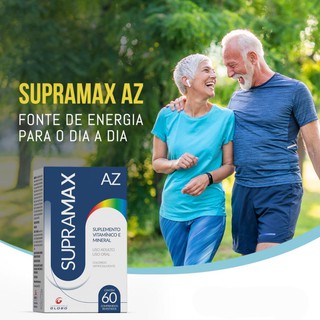 Supramax AZ Vitamina A, B6, B12, C e D 60 Comprimidos | Shopee Brasil