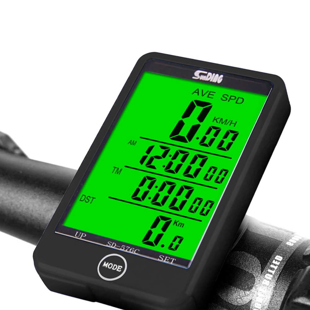 Ciclo Computador Velocimetro Bike Sem Fio C/ Luz Noturna | Shopee Brasil