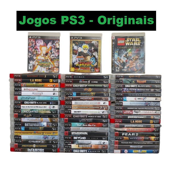 Jogos ps3 midia fisica - Videogames - Vila Silva Teles, São Paulo  1252020488