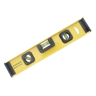 Nivel de Aluminio 30cm 3 Bolhas Base Magnetica Starfer