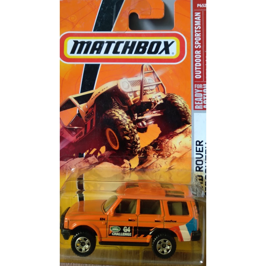 Land rover store discovery matchbox