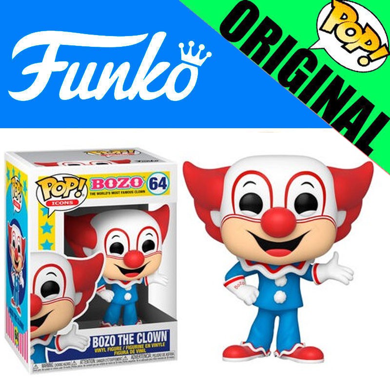Boneco Bozo The Clown Palhaço Pop Funko 64 Original | Shopee Brasil