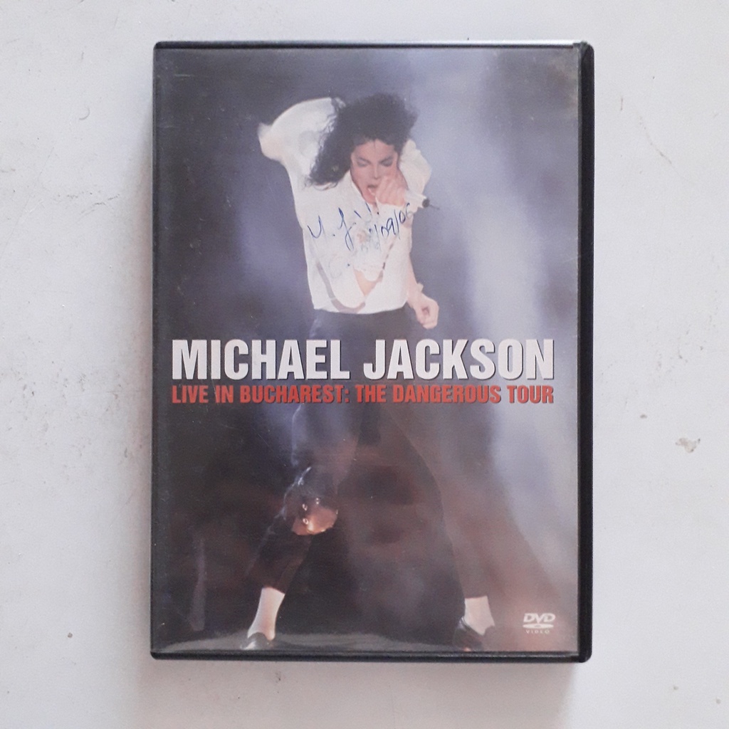 DVD Michael Jackson - Live In Bucharest - The Dangerous Tour | Shopee ...