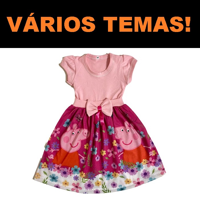 Vestido da 2024 peppa vermelho