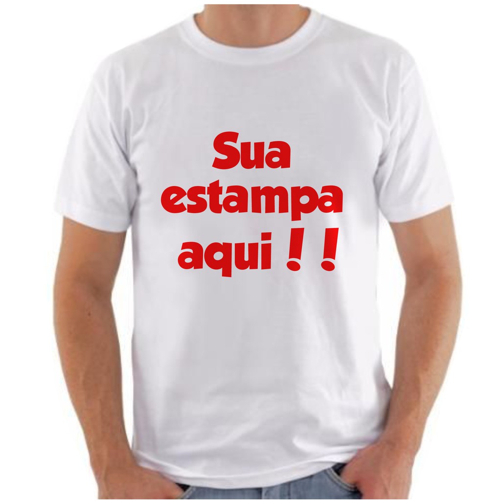 Camisas Personalizadas Com Sua Logo, Marca, Mensagem, Etc 