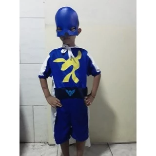 Fantasia Novo Super Foca +brinde Máscara De Eva