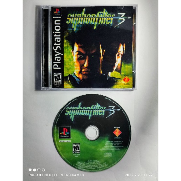 Syphon Filter Original Disc / Game for PSX / PS1 NTSC 