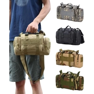 Bolsa Militar Transversal Masculina Tática Cintura Multiuso Pratica Dia dos Pais