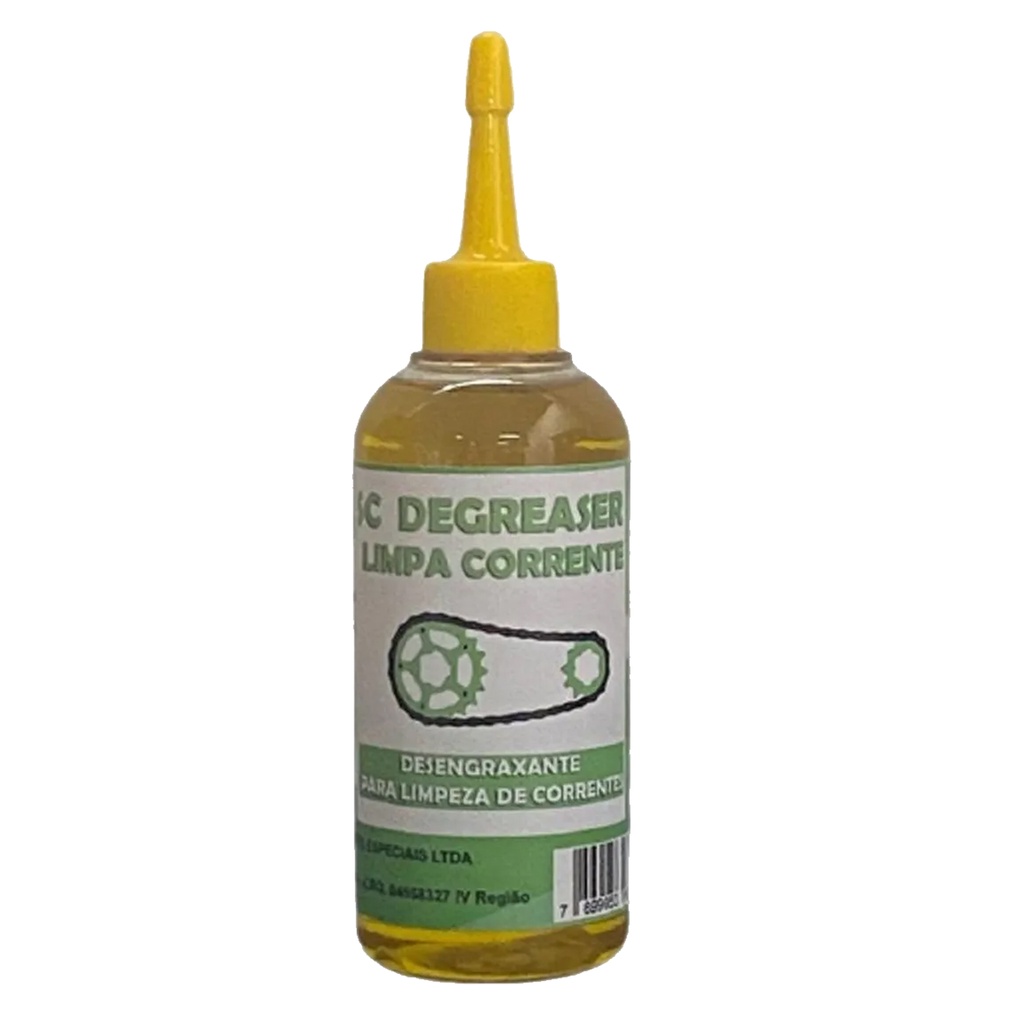 SC DEGREASER limpador LIMPA CORRENTE de bicicletas bikes 100 ML