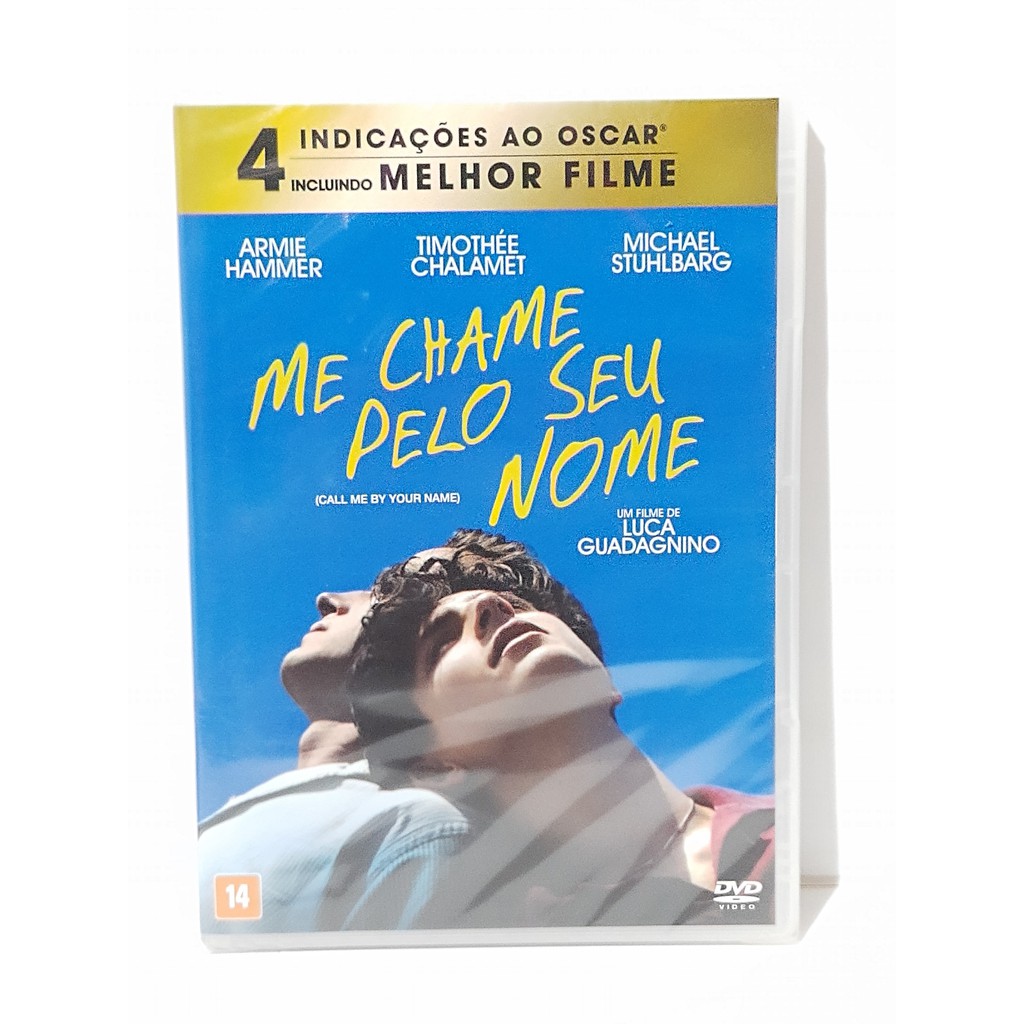 Dvd - Me Chame Pelo Seu Nome - ( Call Me By Your Name )