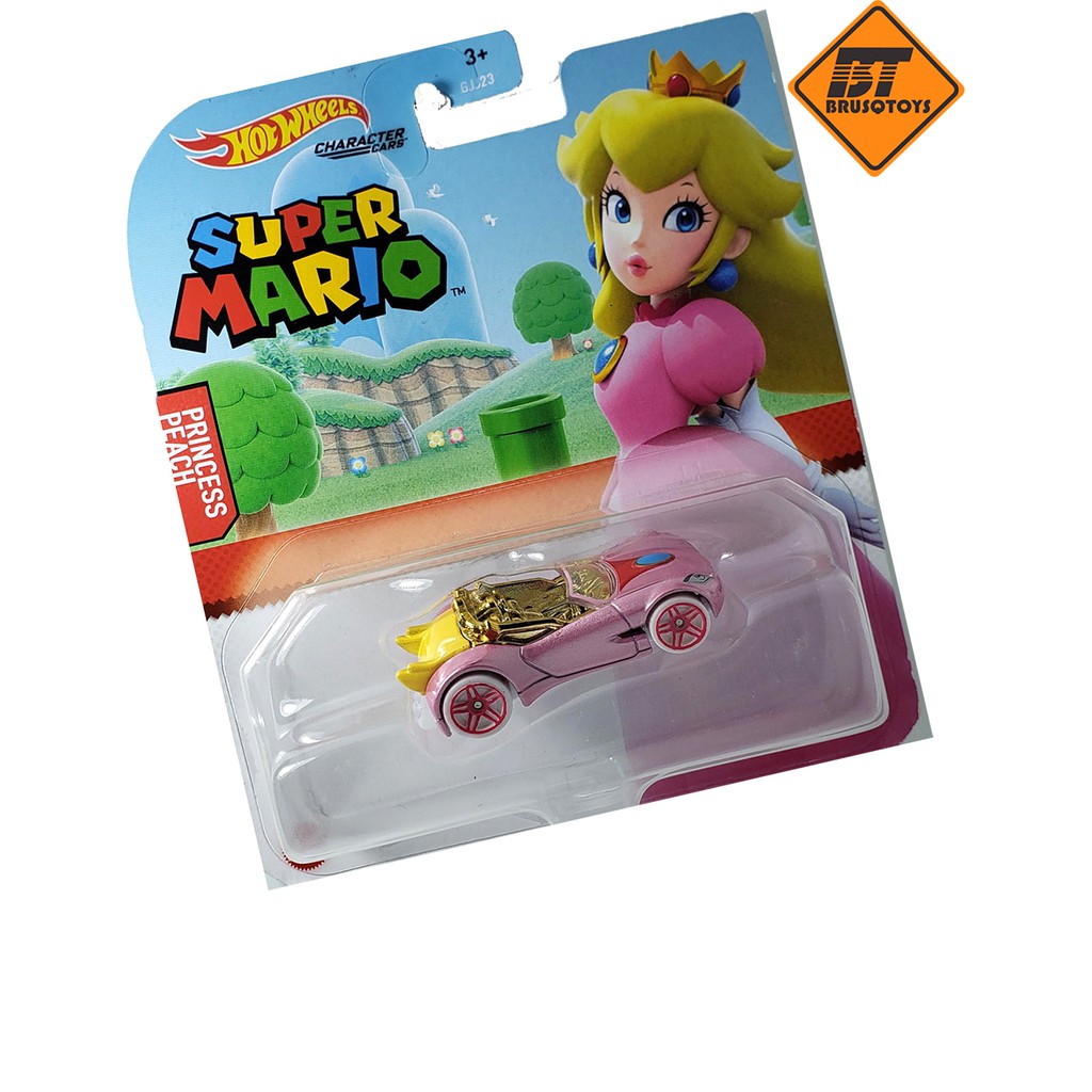 Hot Wheels Super Mario 2020 Princess Peach Shopee Brasil