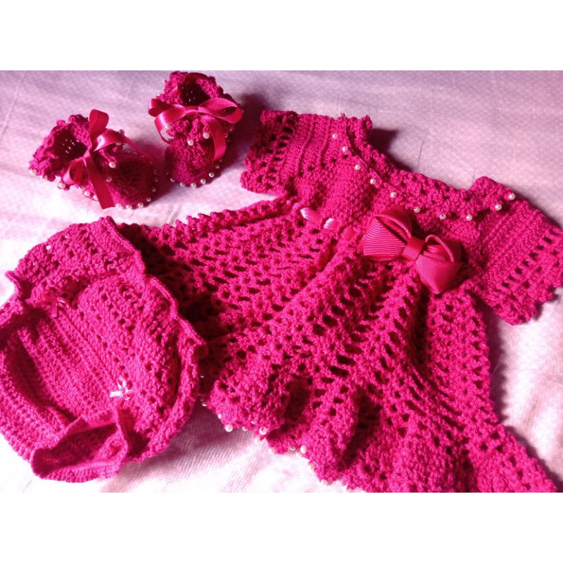 Roupa de bebe store croche