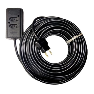 Extensão Elétrica 30 Metros Reforçada Cabo Pp 2x1mm 2 tomadas