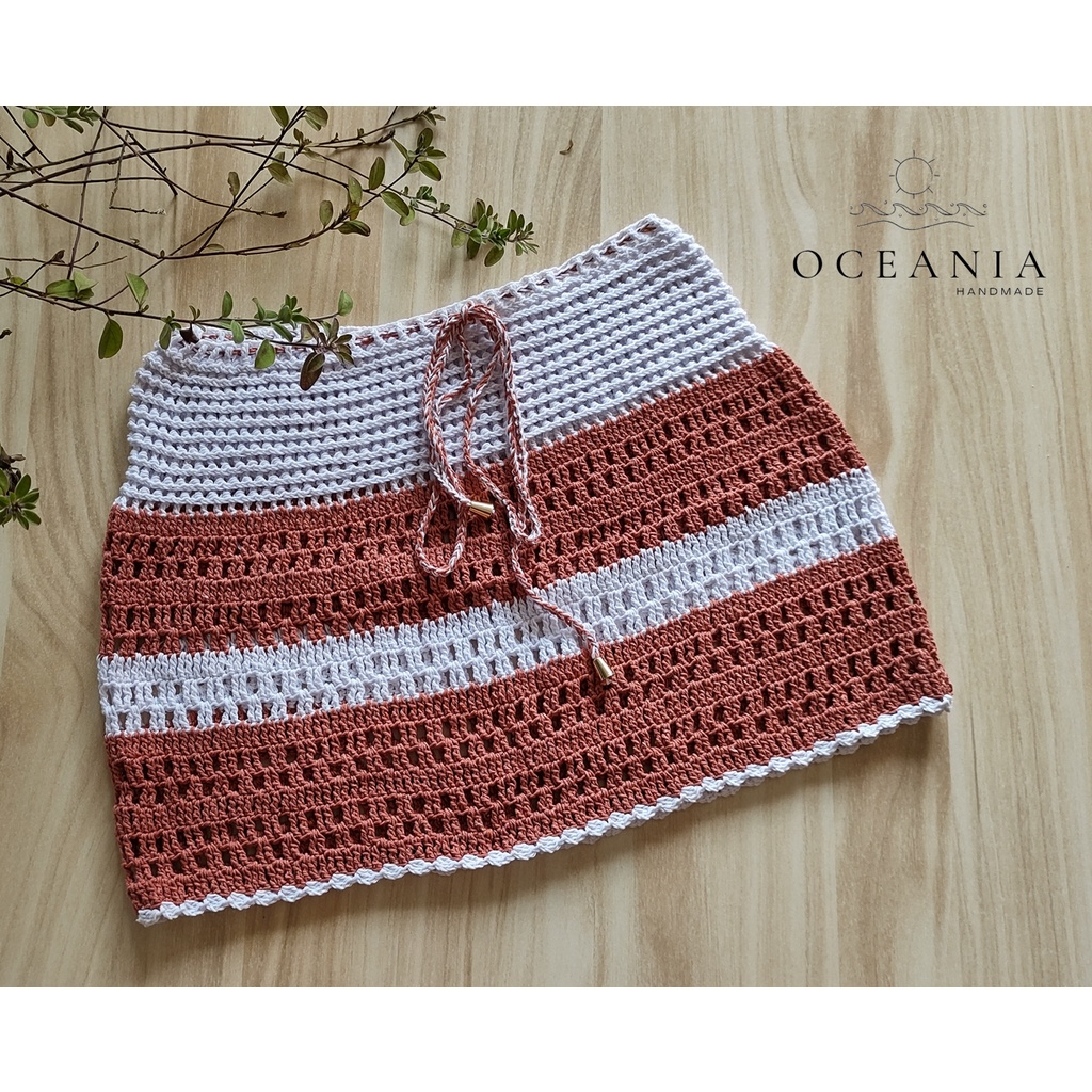 Saia de hot sale croche praia