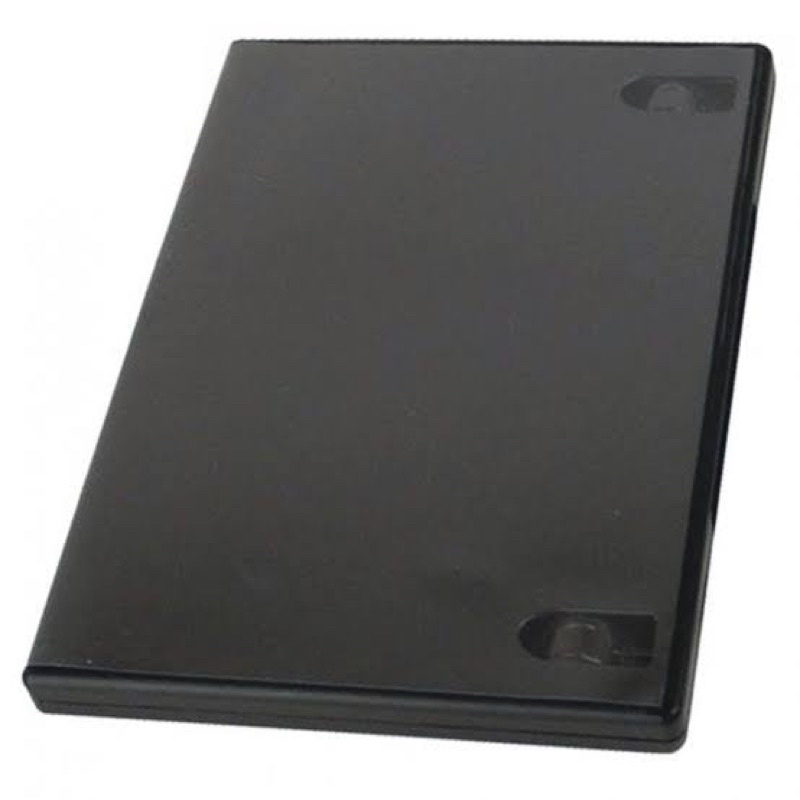 Estojo Preto Capa CD/DVD - Tamanho Normal ou Slim - Porta CD em Tecido Azul - Unidade