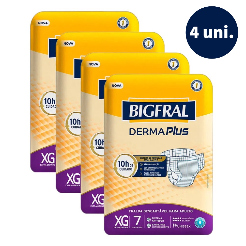 FRALDA GERIÁTRICA BIGFRAL PLUS - M