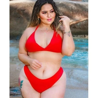 Biquini Plus Size Asa Delta Com Bojo Cores Do Verão