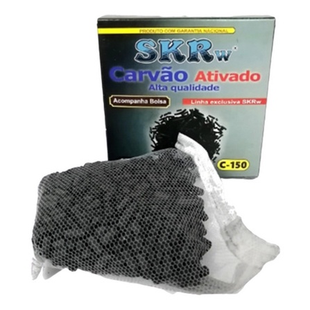Carvão Ativado Peletizado Com Bolsa - Skrw C-150 -150g