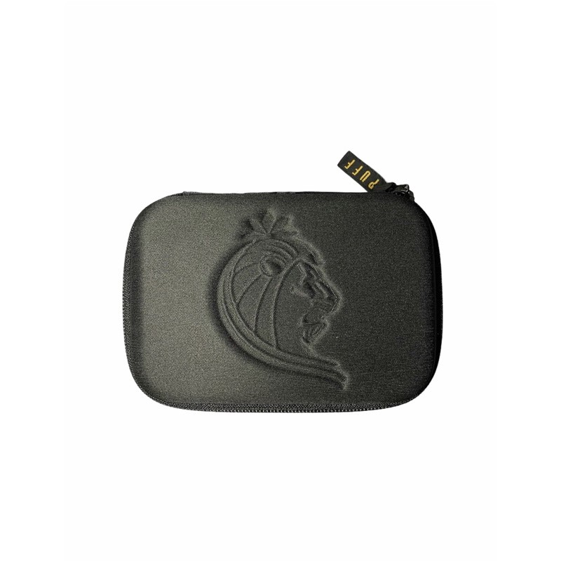 Kit Sholder Bag Cinza + Case Clássico Preto Puff Life Anti