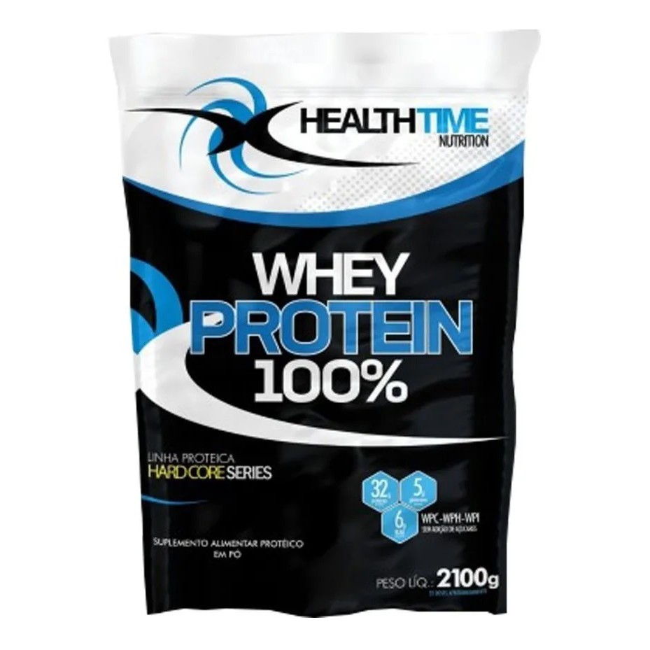Whey Protein 100% Concentrado 2,1kg – Health – chocolate