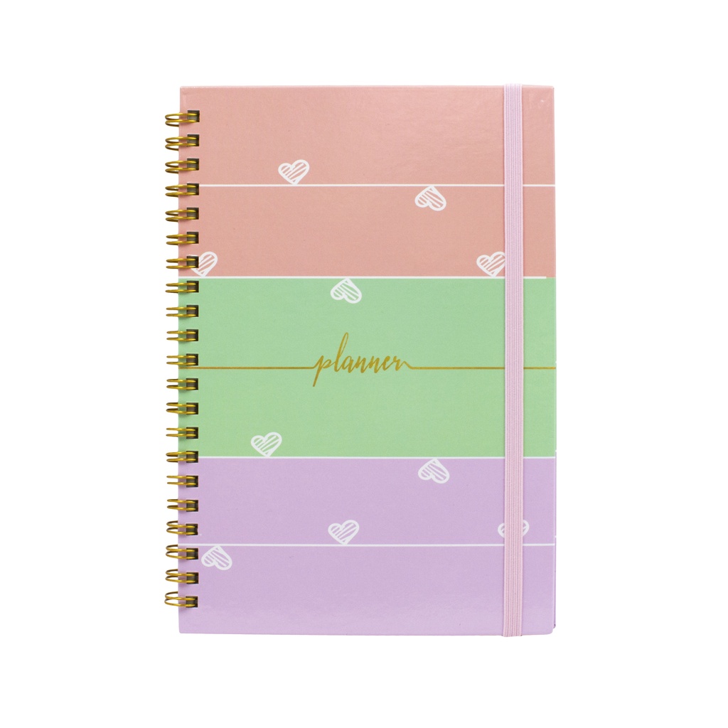 Agenda Planner Espiral Free Sem Data Capa Dura BRW