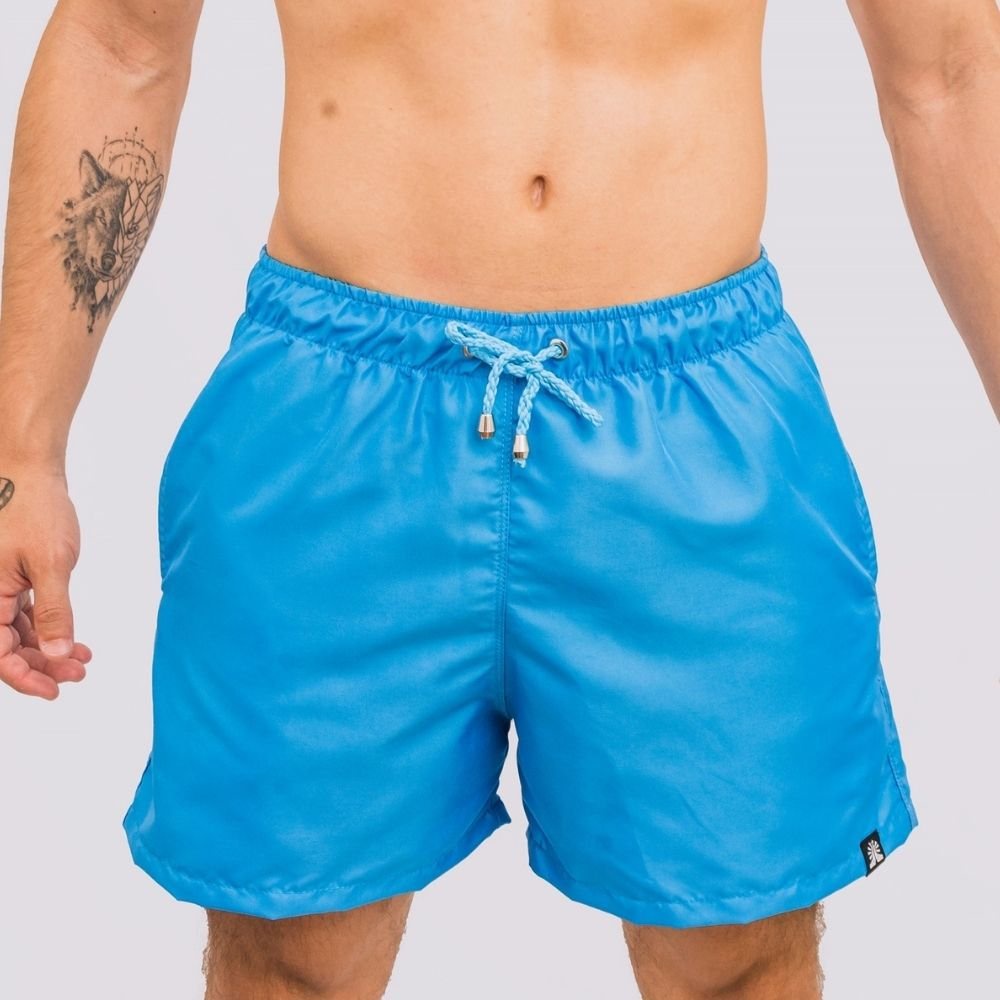 Shorts Tactel Torcida Brasil  Santo Luxo Man - Qualidade