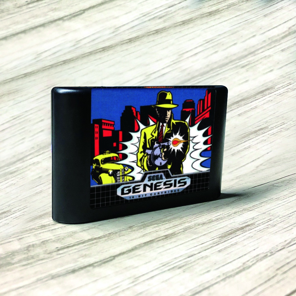 Dick Tracy Sega Megadrive Ntsc-japan (Complete - Good Condition