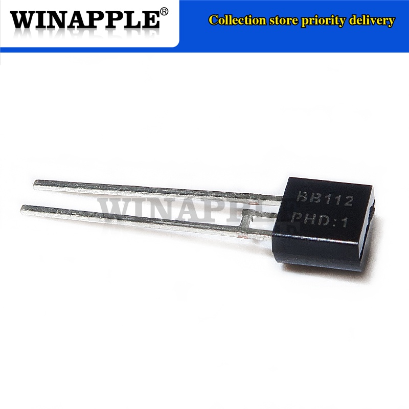Produktbild von 10 Stück BB112 TO92 – Variationsdiode Für Deine Elektronikprojekte