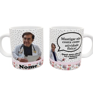 Caneca Personalizada Doutor Now, Dieta, Nowzaradan / Quilos Mortais;  Porcelana
