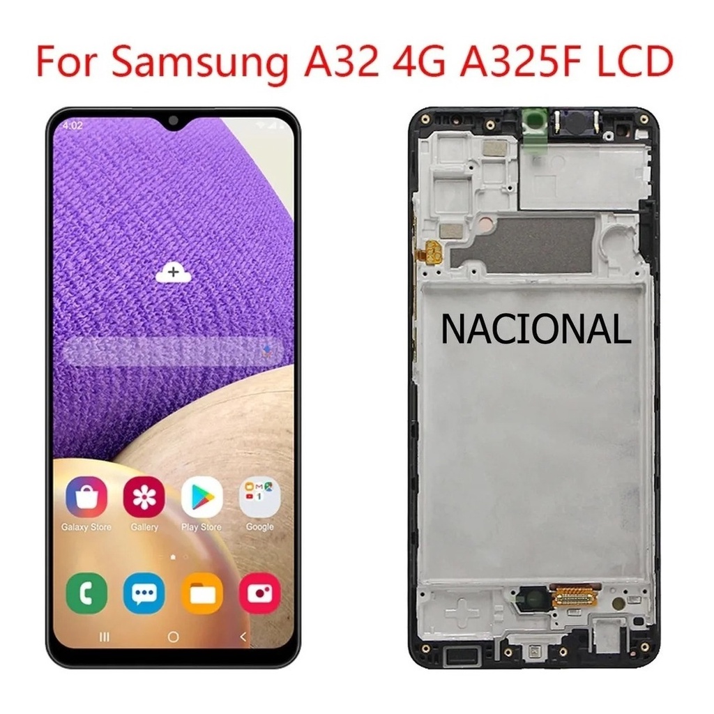 Galaxy A32 Display Frontal Touch Com 4g C/a Original