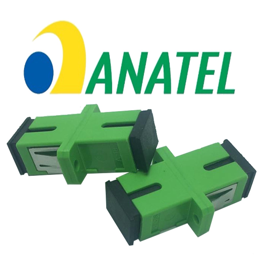 Adaptador Optico Sc Apc Simplex Kit C/10 Pcs Anatel. | Shopee Brasil