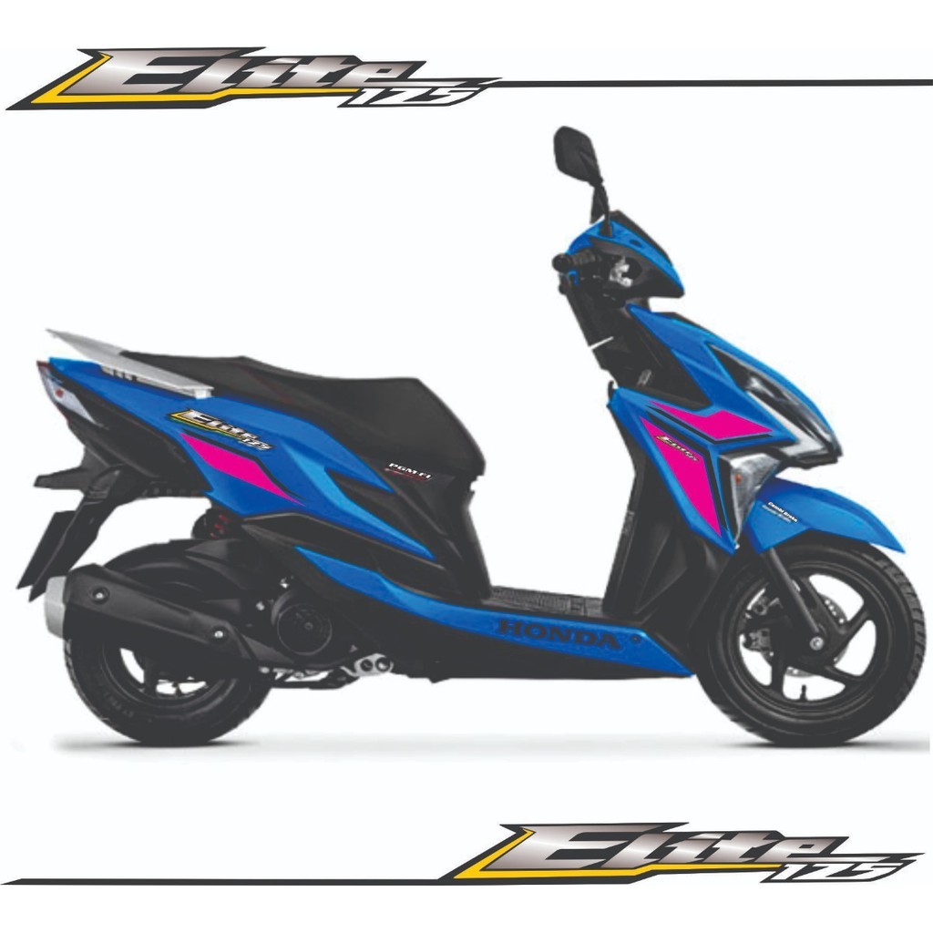 Adesivo Honda Elite Special Edition Guga Tuning Com Kit Aro