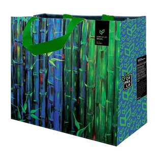 Sacola Retornável Ráfia Ecobag GRANDE B4u CáPraLá Artistas do Brasil - Vanni