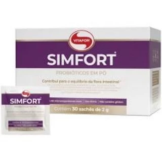 Simfort Probiotico Em Pó c/30 Sachês 2g Vitafor