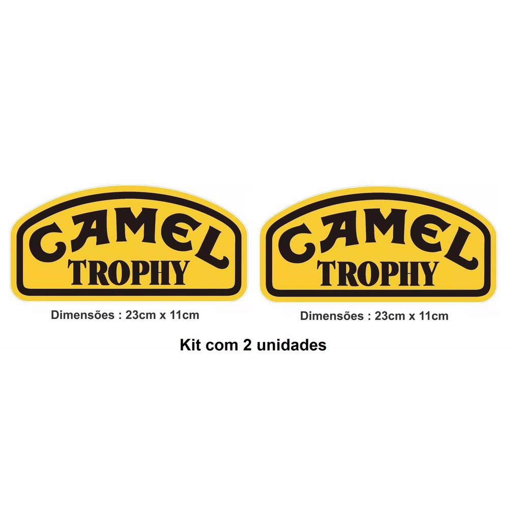 ADESIVO Camel Trophy - Bandeira do Brasil (110)