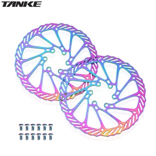 Tanque Bicicleta Freio A Disko 160 Milímetros Rotor Com Parafusos Para Estrada De Montanha MTB Rotors Ciclismo Peças De Pedra Do Óleo