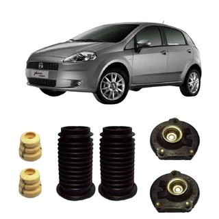 2 Kits De Batente Coxim Fiat Punto 1.4 / 1.6 / 1.8 - 2008 2009 2010 2011 2012 2013 2014 2015 2016 2017