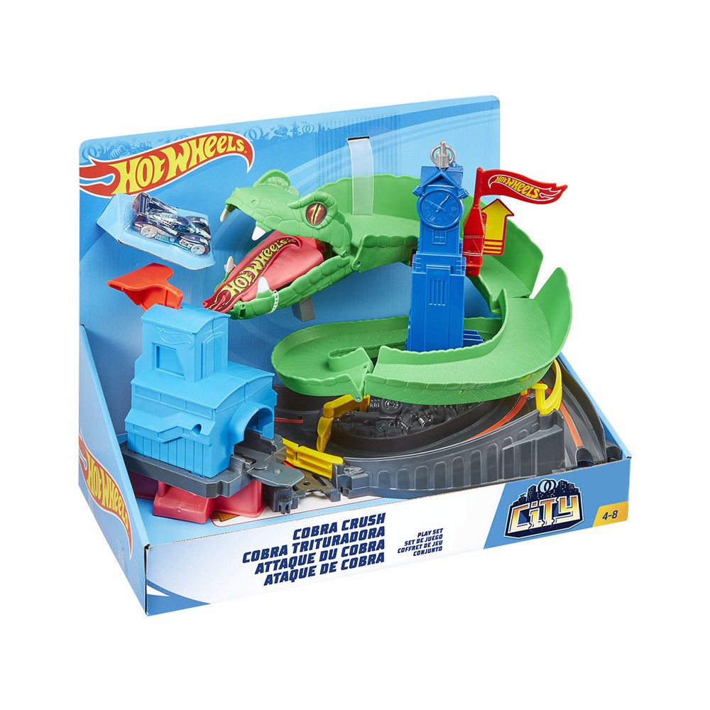 Pista de cobra de hot wheels hot sale