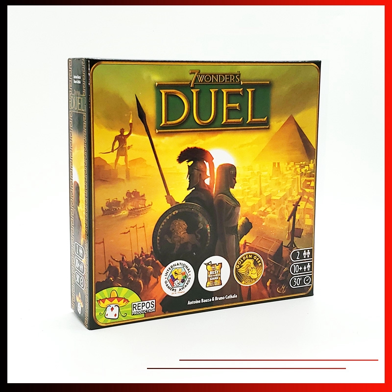Hot Jogo De Tabuleiro De Vendas 7 Wonders Duel Stand Sozinho 2 Jogadores Versão Em Inglês Game