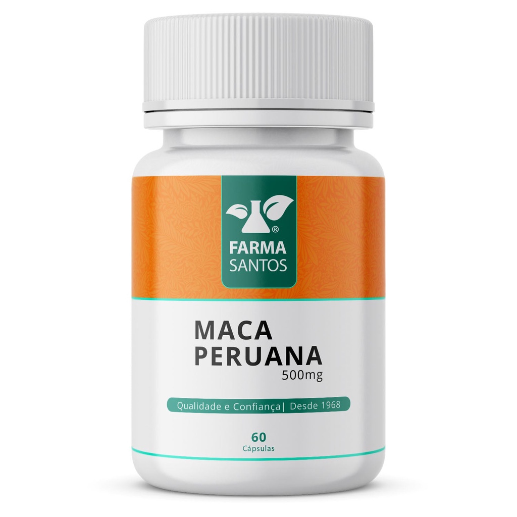 Maca Peruana 500Mg 60 Cápsulas Aumenta a libido em homens e mulheres ...