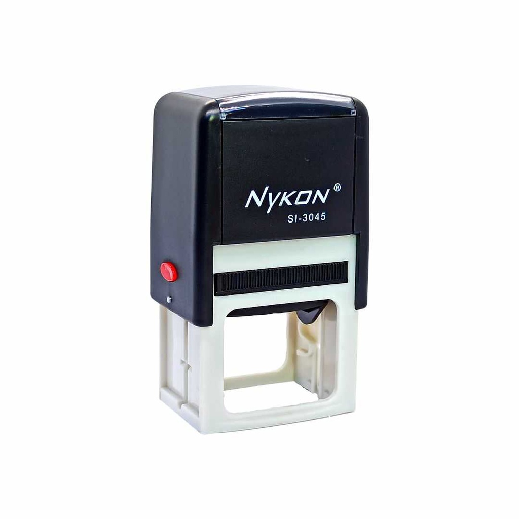 Carimbo Automático Retangular Nykon 30x45mm | Shopee Brasil