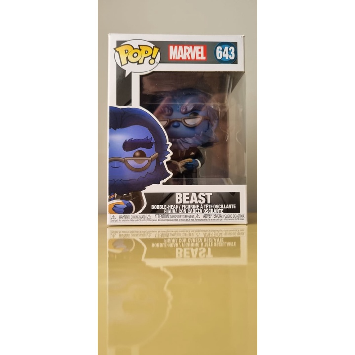 Funko Pop! Beast (Flocked) – Gemini Collectibles – 240 Pcs – Marvel – Occasion
